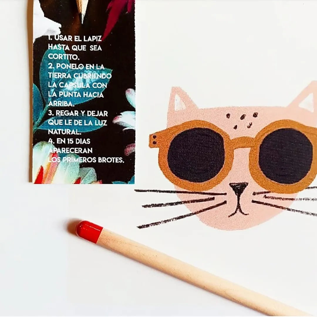 Lapiz plantable